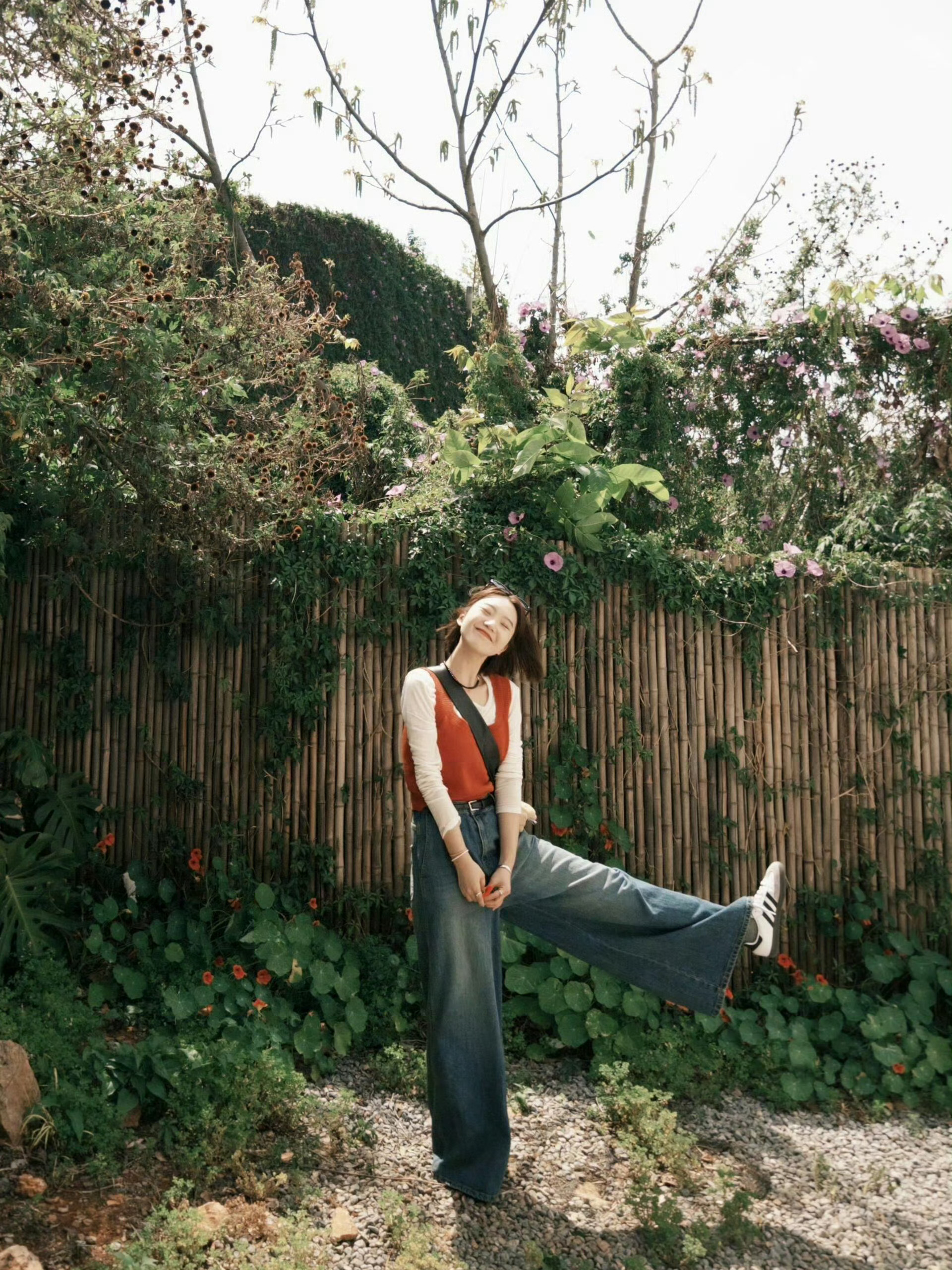 以后旅行全身照就这么拍!📸 