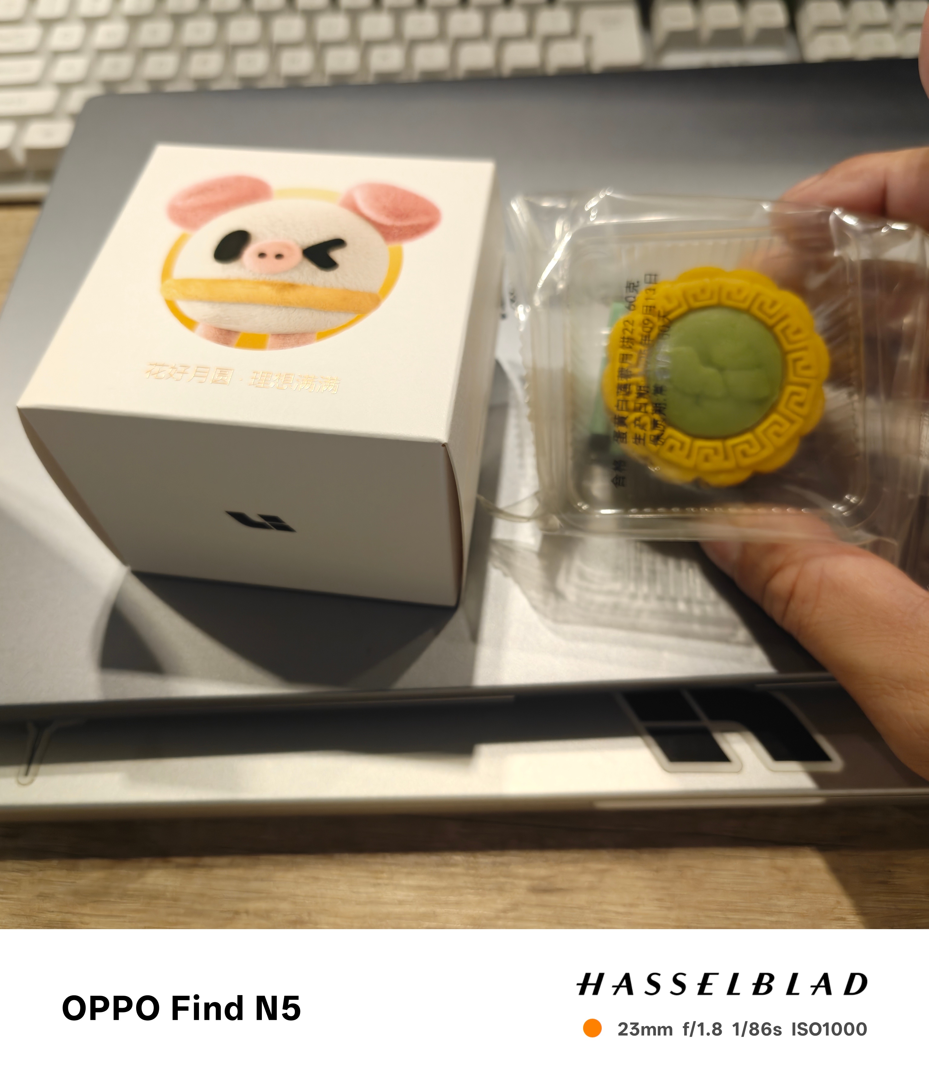 恰理想的饭第一天，今天吃蛋黄白莲蓉 ​​​
