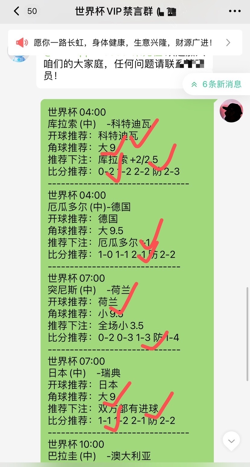 世界杯比分预测 大师继续带飞03:00 挪威vs法国 03:00 塞内加尔vs伊