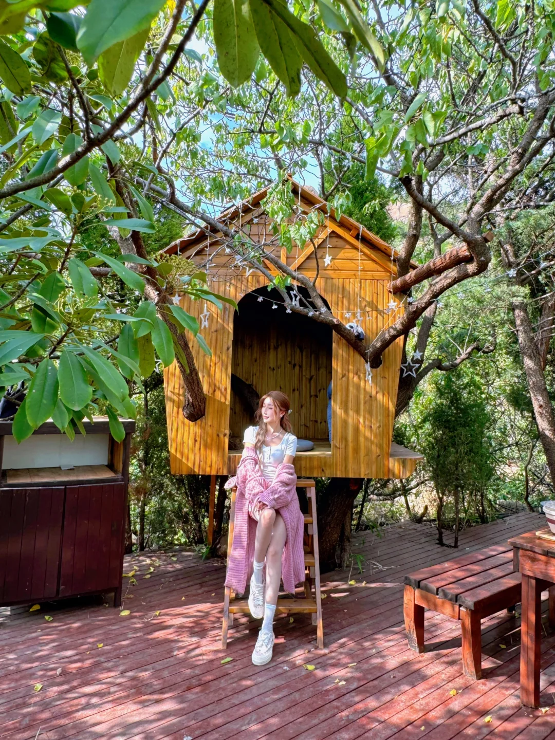 青岛露营🏕️童话小木屋❗️远离人群度假