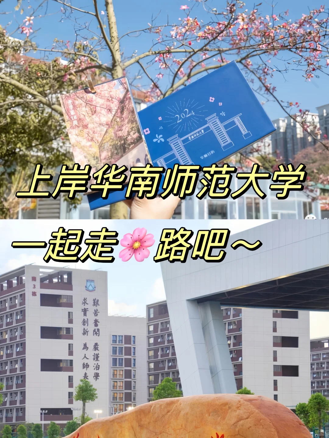 25考研🌸上岸华南师范大学一起走花路吧✨