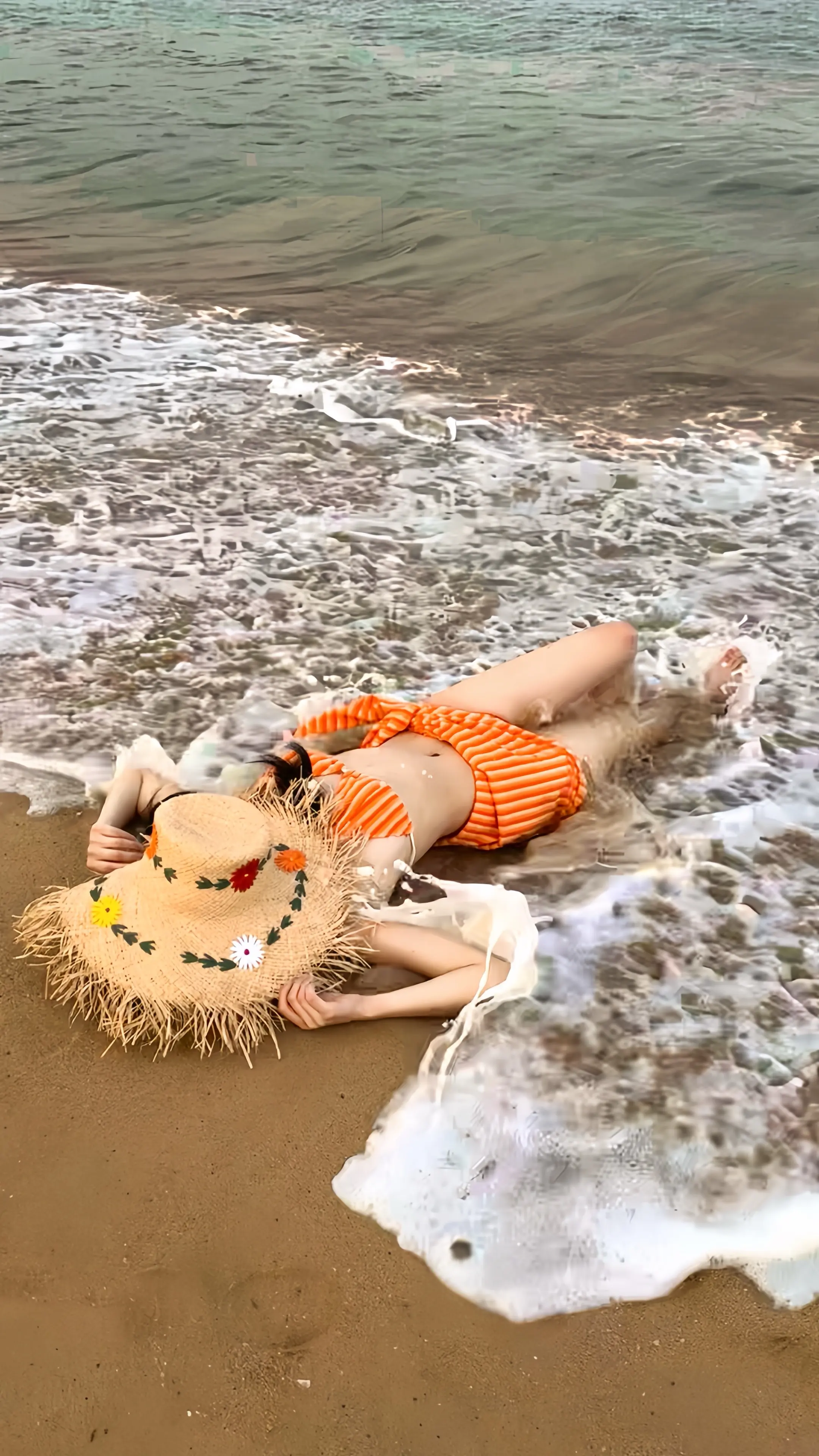 海边正常穿搭