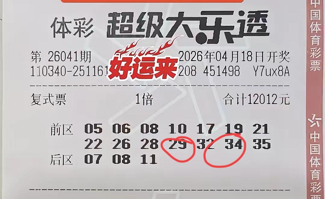 这一期大奖可能会空开，万元大傻蛋仅仅中了两个号，结局惨不忍睹！[吐血]