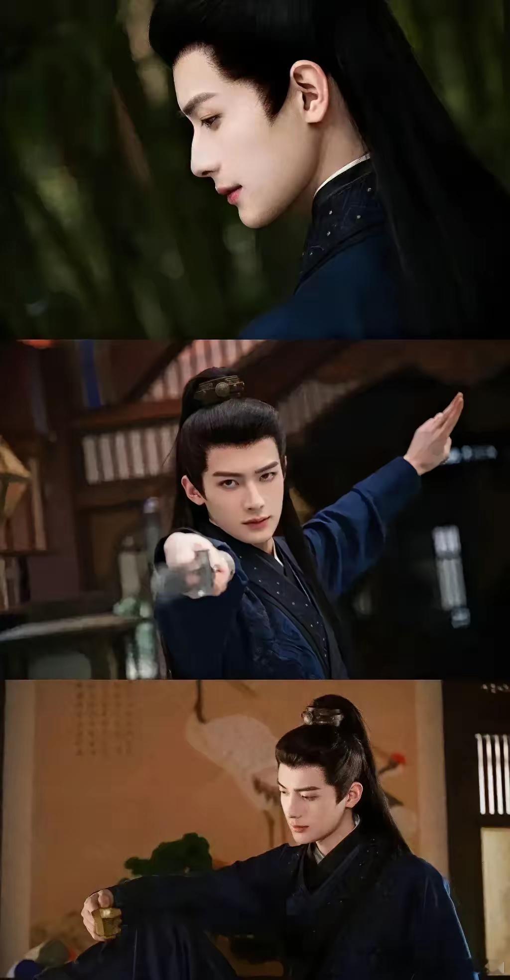 又见翩翩美少年排名，陈鹤一15林更新第9刘学义第5成毅第3杨洋第2古装剧里，美男
