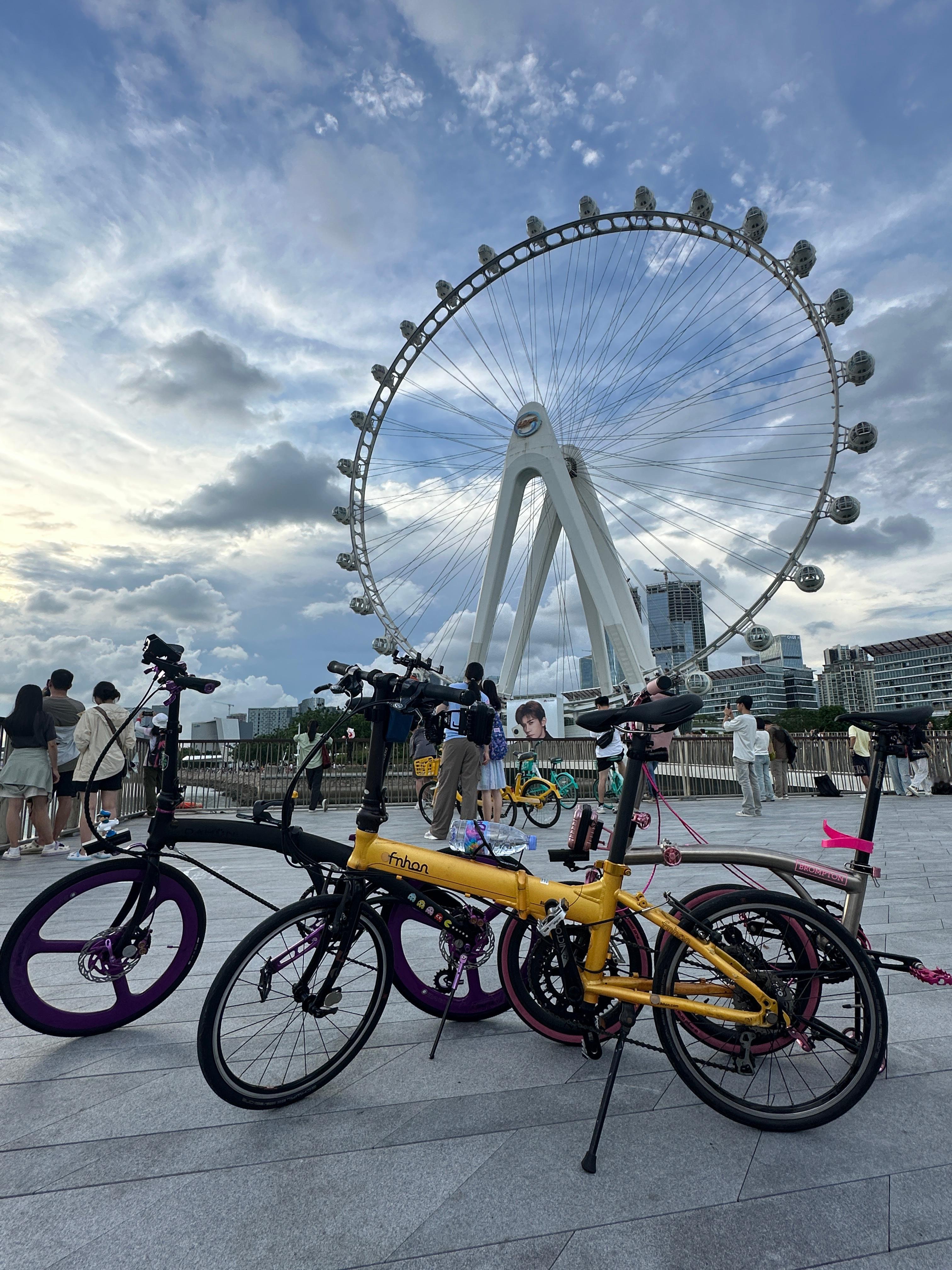 打卡摩天轮🎡[馋嘴]  ​​​