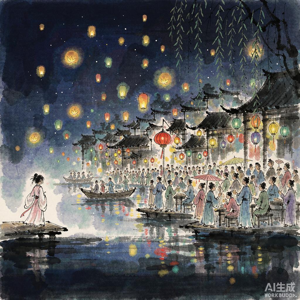 辛弃疾写元宵——他同一个人写了两首元宵词——**一首让他封神，一首让他凄凉**。