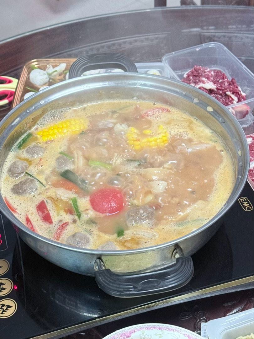今天吃豆米火锅