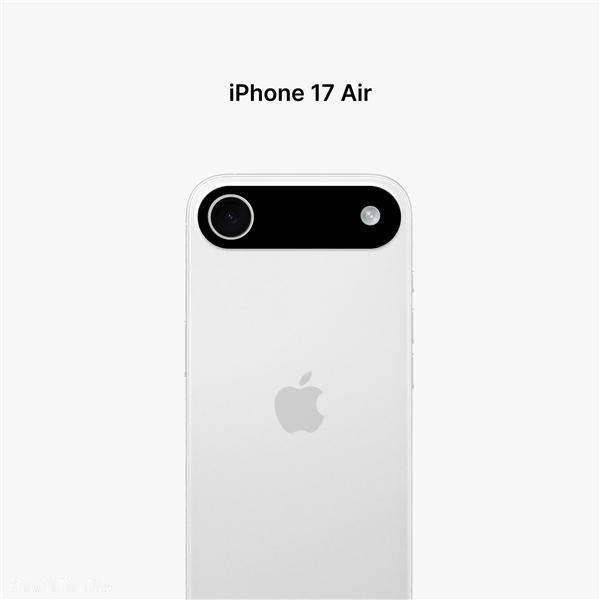 iPhone 17全系渲染图抢先看：砍掉Plus增Air，三款新外观大不同近期，