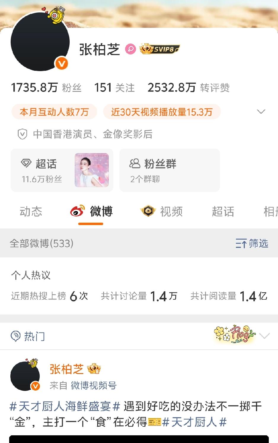 谢贤离世，除了谢霆锋和谢婷婷之外，大概最伤心的就是张柏芝了。

张柏芝得知消息之
