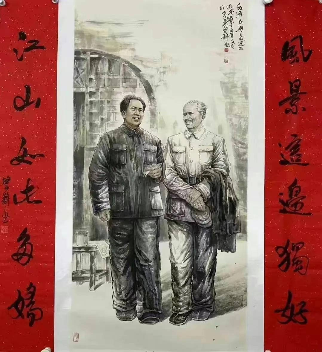 孟凡静国画人物作品欣赏，结缘私询！
     
又名孟繁静，号博仰斋主，1963