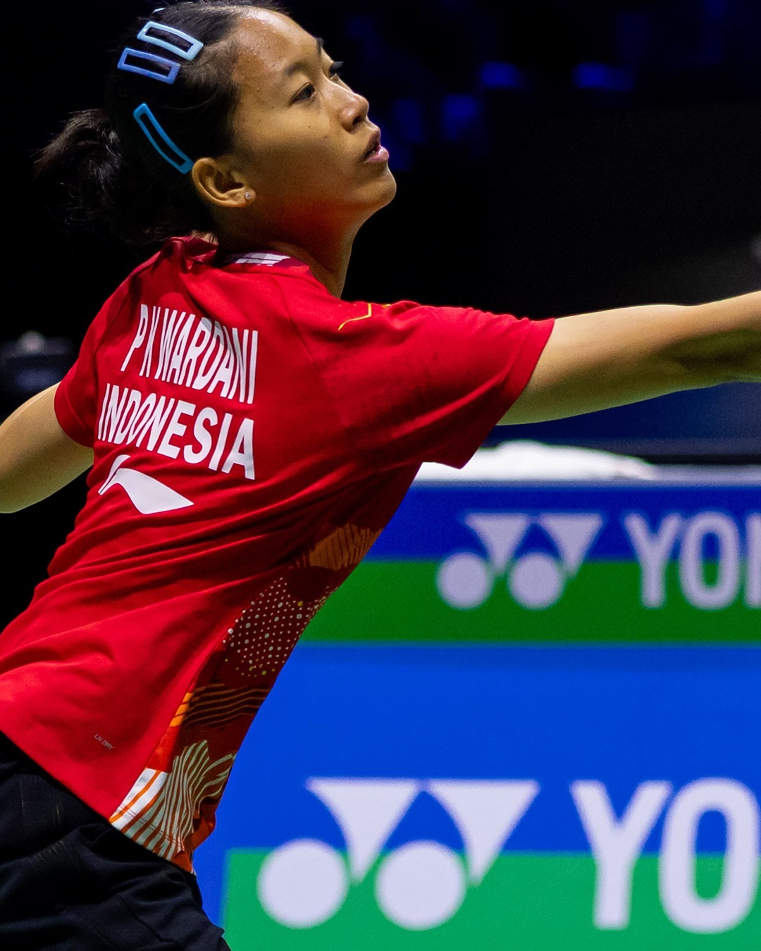 瓦尔达尼🇮🇩 12-21、21-18、21-16 🇨🇦李文珊下轮：陈雨菲