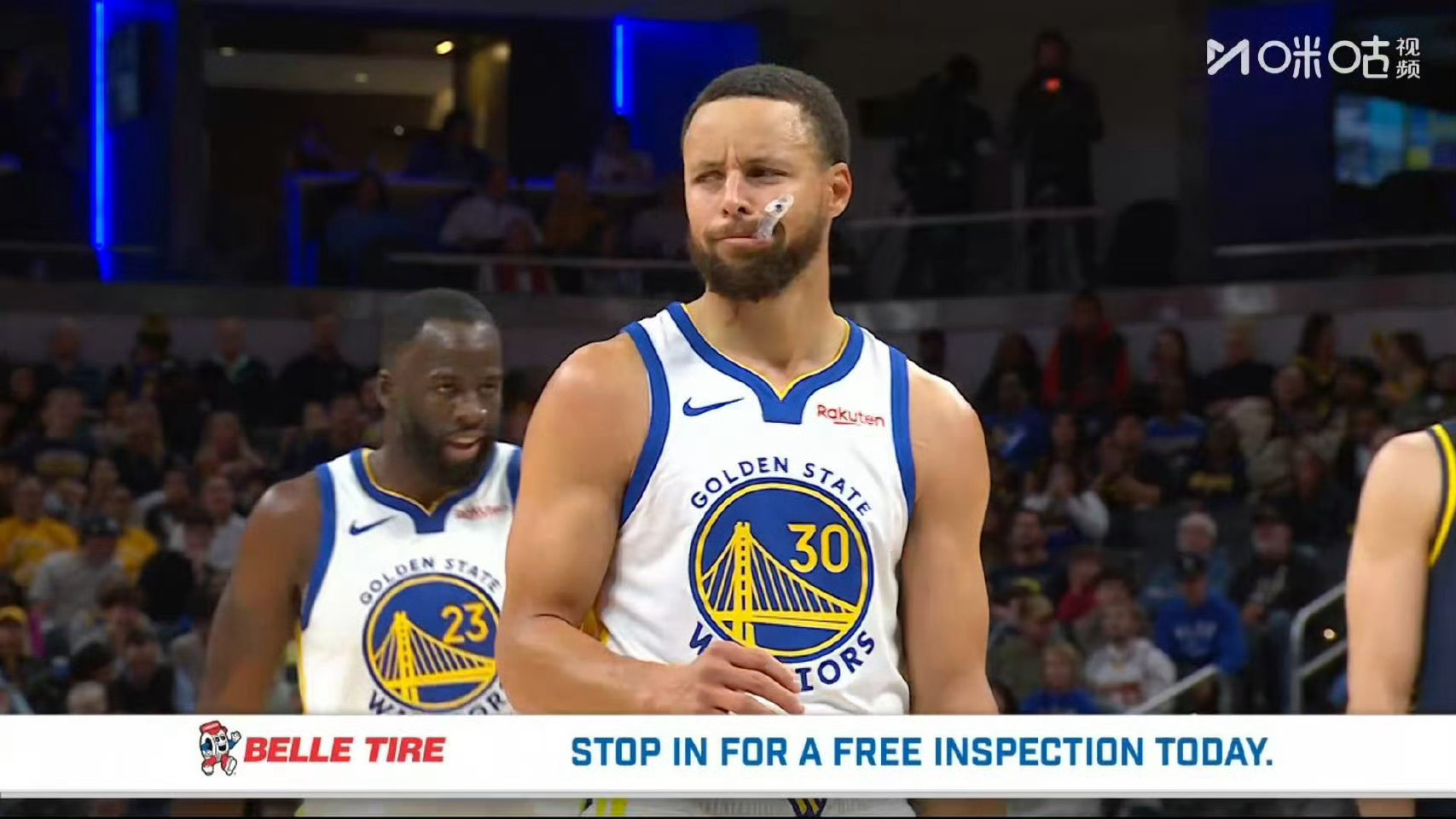 加班加的已经不知道今天是周几了[允悲]，起来看球🏀！勇士vs步行者 ​​​