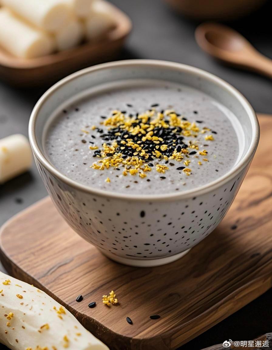 藏在古籍里的［乌发糊］✨《本草纲目》认证CP！山药：“益肾气，健脾胃 ，润皮毛”
