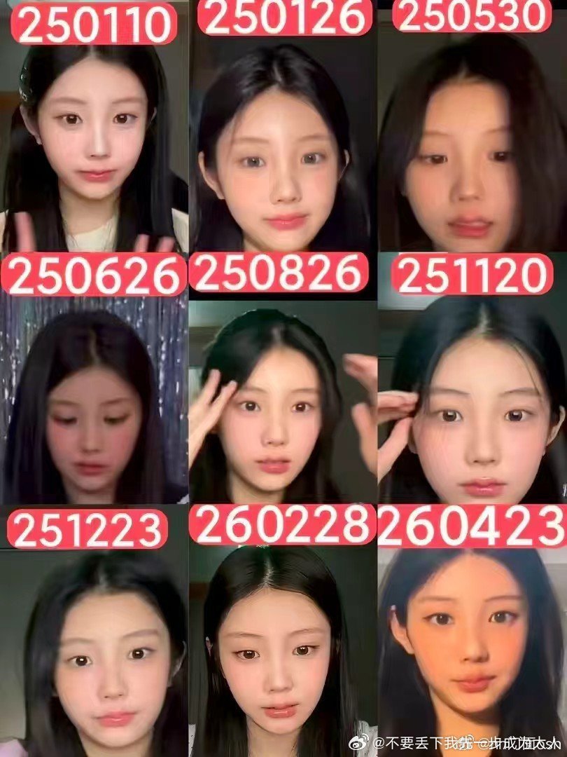 我真不知道有些人怎么了，看了这张图只会觉得李沅禧一直都很美很可爱很有毅力