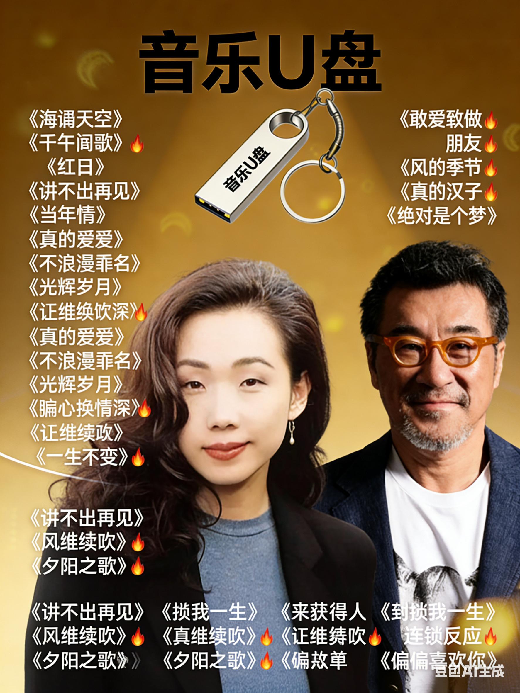 车载u盘 首首经典 粤语经典 经典曲目