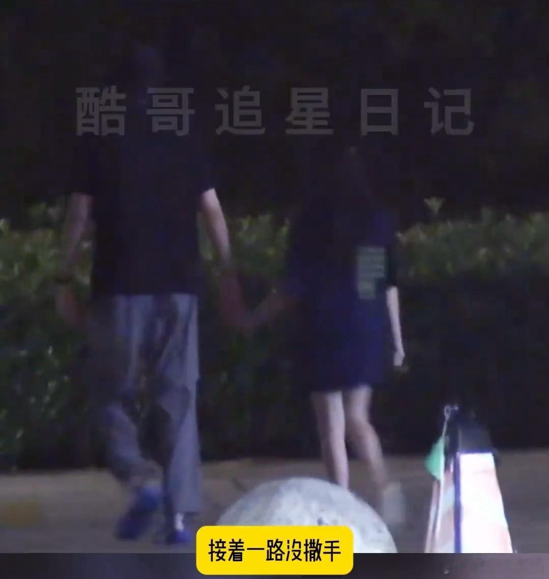 曝胡一天新恋情胡一天和女生手牵手散步 八卦媒体曝出胡一天和女生手牵手散步的视频，