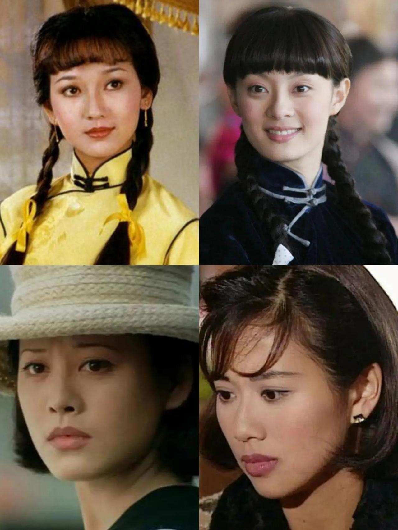 四版《上海滩》，同一个角色，不同气质，哪一个更像大家闺秀，哪一个最经典，我看好孙