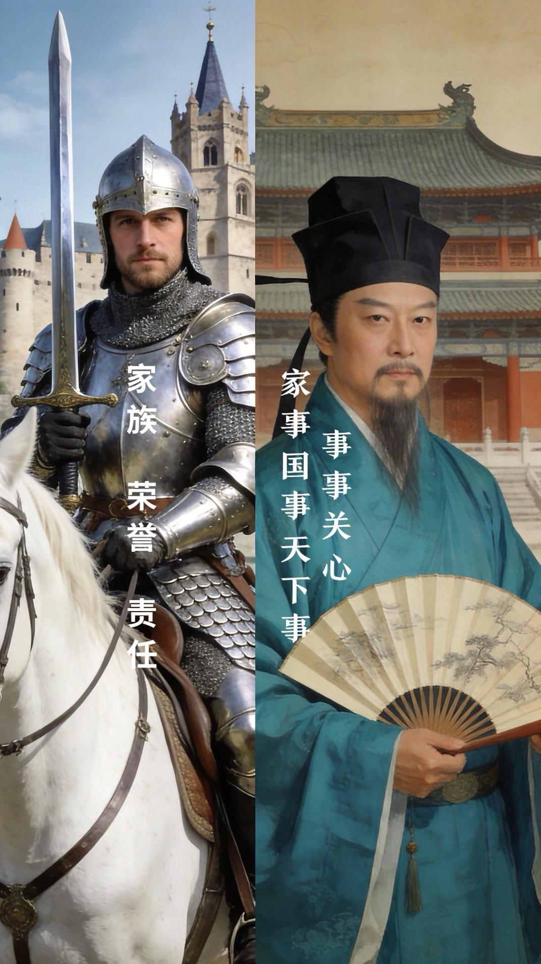 中国也有“骑士精神” 不过它的名字叫做“士大夫精神”