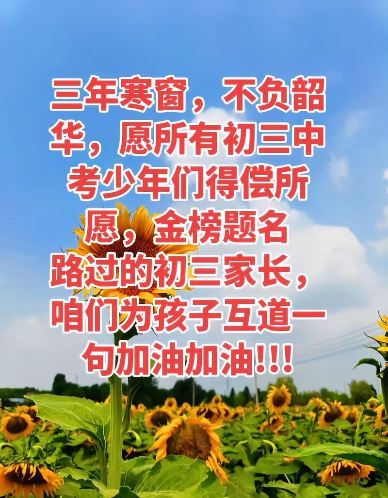 路过的家长、学子，不妨在评论区留下一句祝福，愿每一位少年前路皆向阳，未来尽坦途。