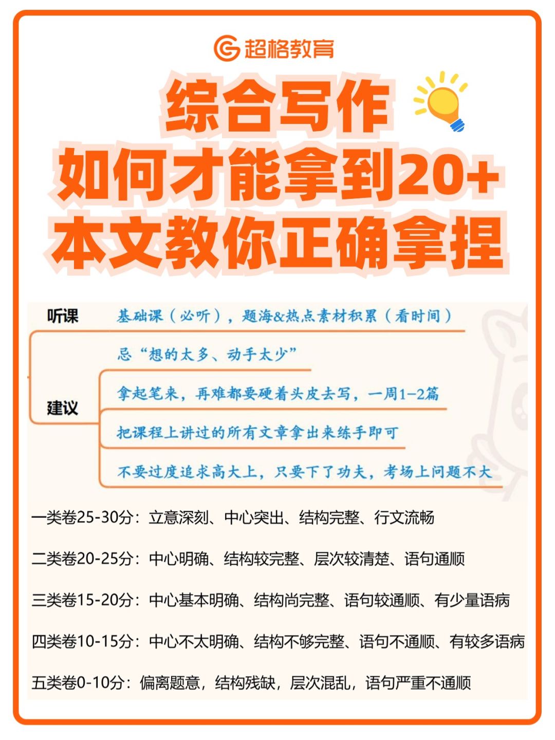 📢做到两点！正确拿捏事业编综合写作