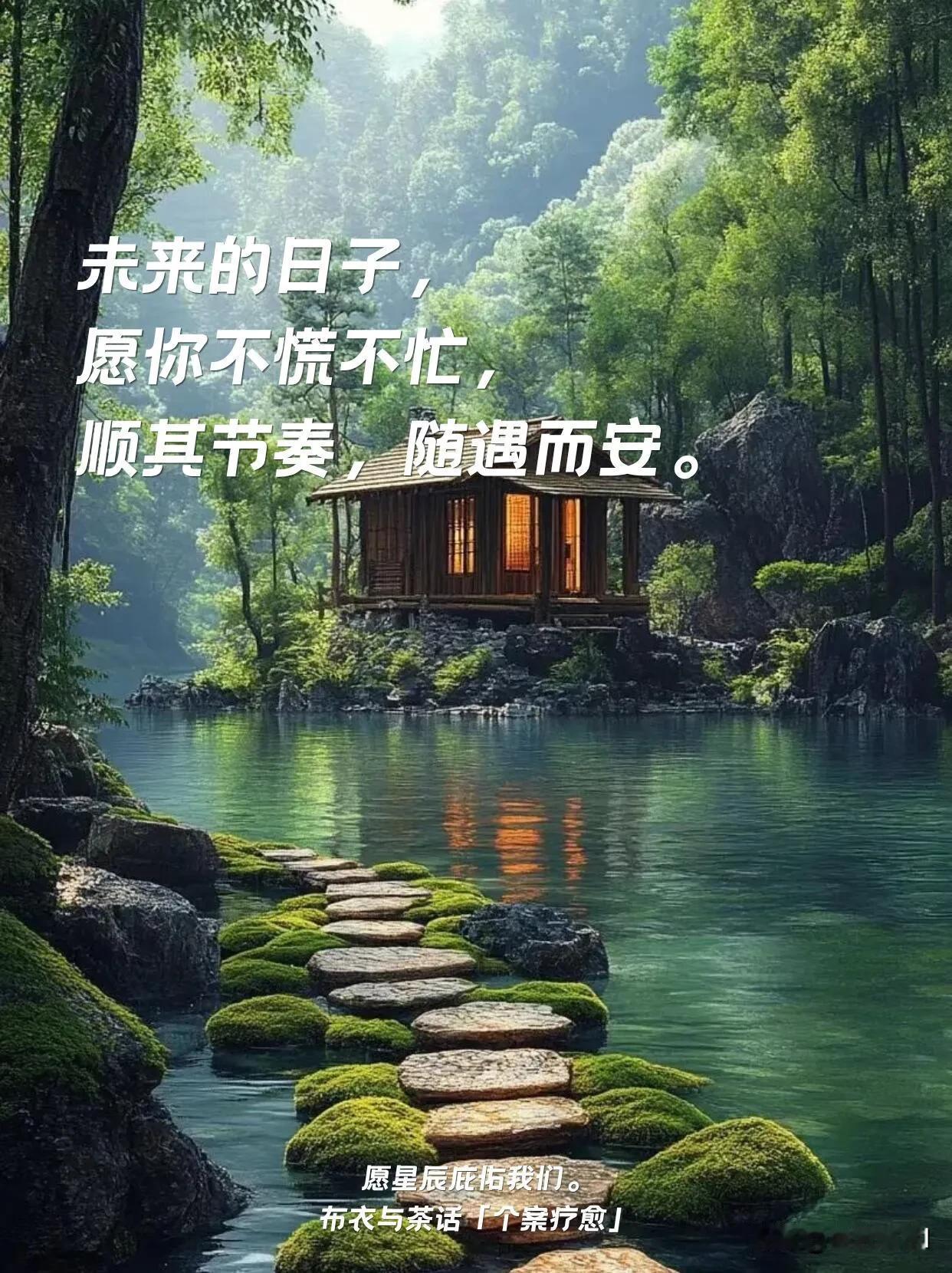 晨起有风，心中有暖，平凡日子也值得好好期待。