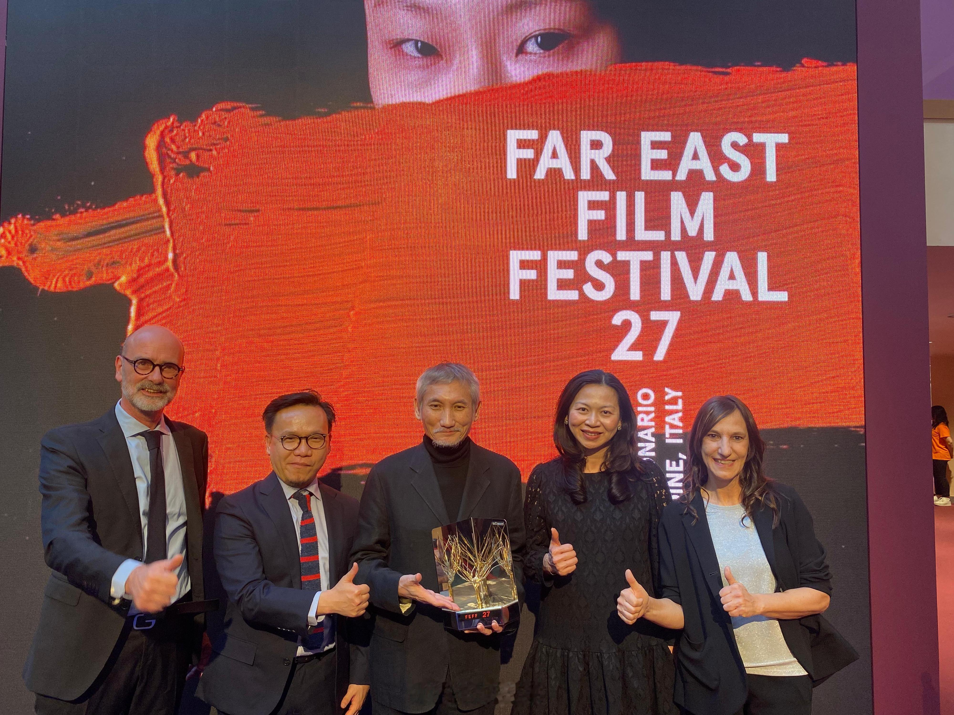 香港电影[超话]影讯 恭喜徐克和张艾嘉！2025第27届意大利乌迪内远东电影节落
