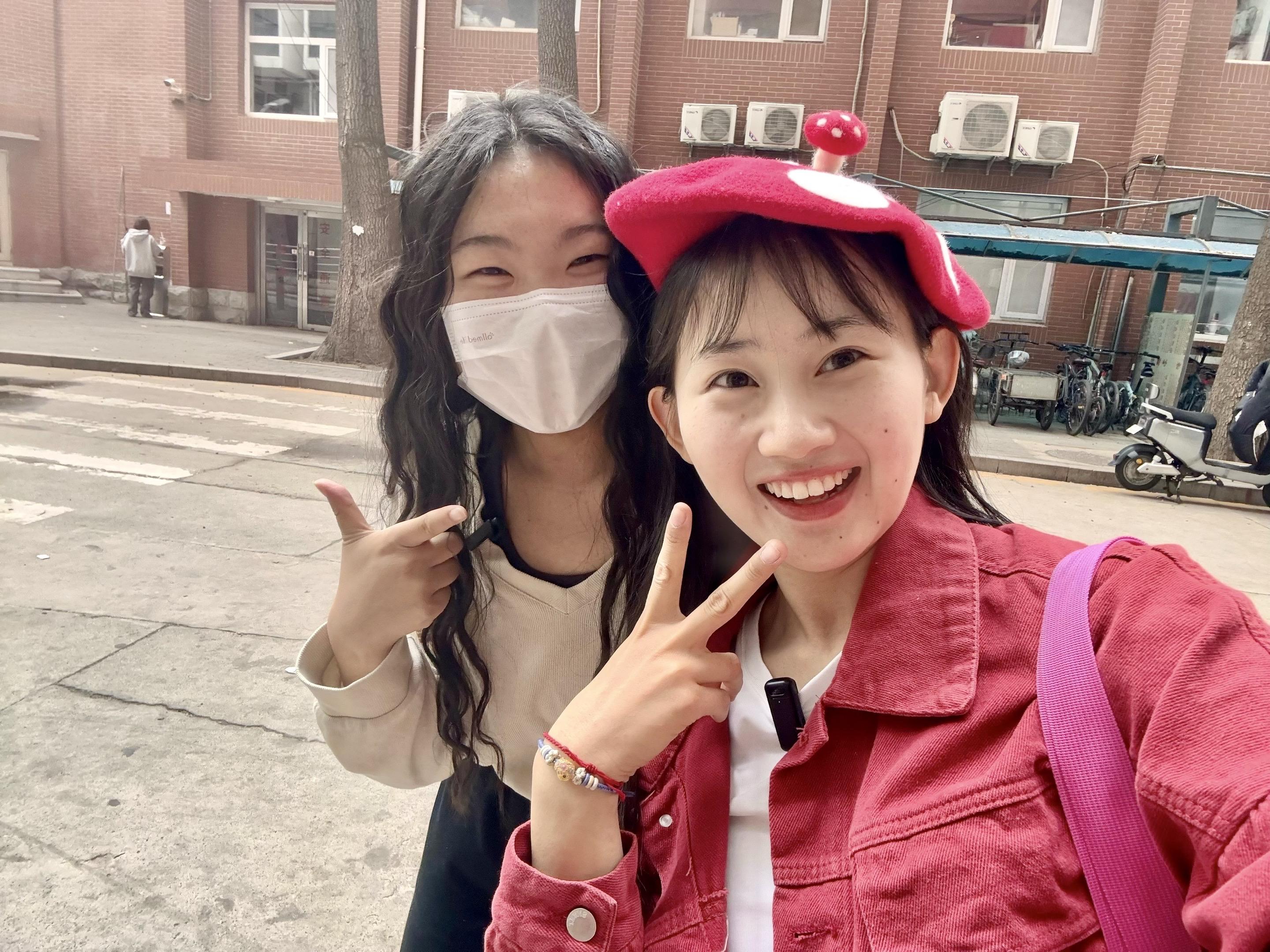 随机邀请一位大学生共进午餐！第一站圆满 成功！谢谢超级温柔的小姐姐带我...