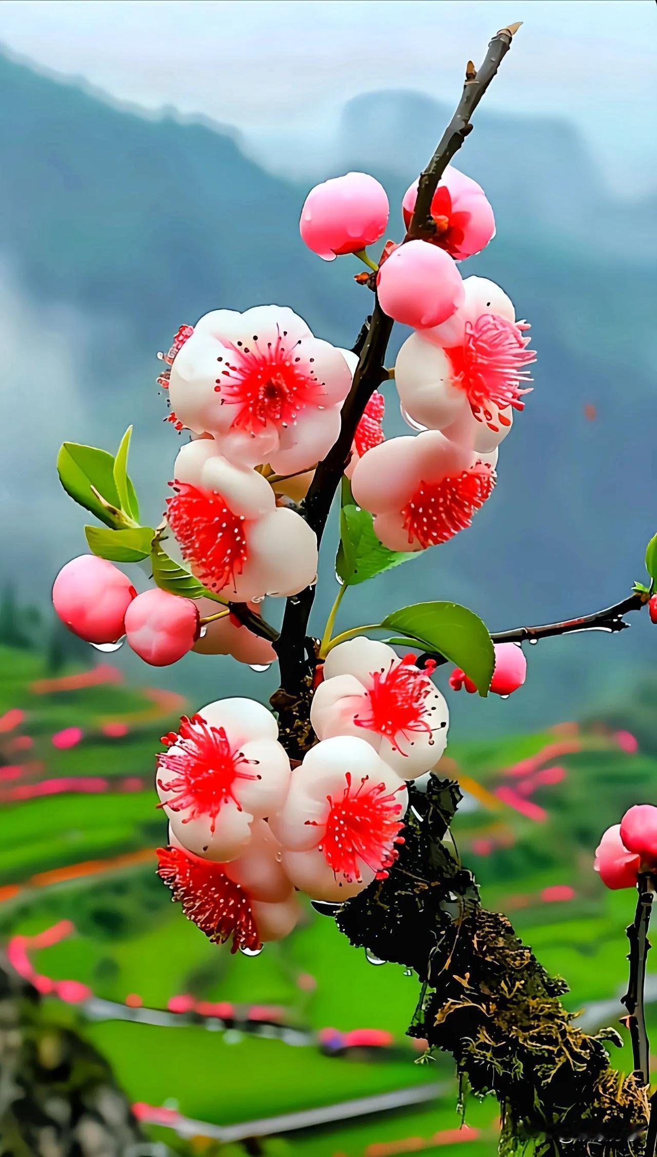 当春风拂过，娇美的花朵便会散发出迷人的香气。这些花朵不仅仅是大自然的馈赠，更是生