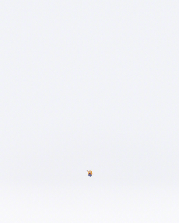 《小黄人大眼萌3》海报！建议放大看！怎么是这么tinytiny的小黄人