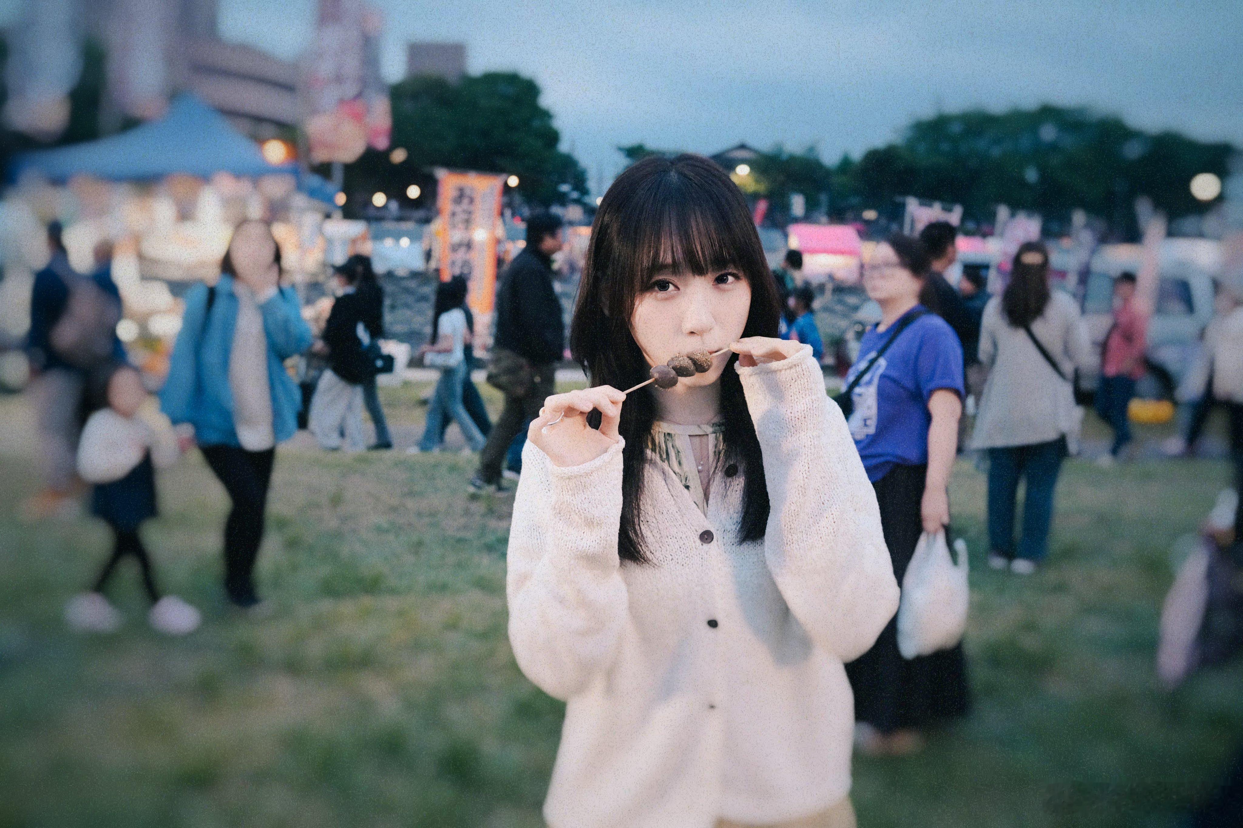 啾一个伊织萌日常分享写真 烟花大会