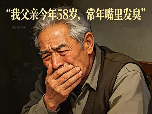 我父亲今年 58 岁常年嘴里发臭，跑了好多家医院才找出背后真正病因