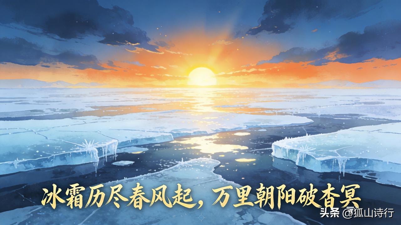 寒尽春来  〔文｜狐山诗行〕
 
寒色沉沉掩客星，
孤怀默守待天明。
冰霜历尽春