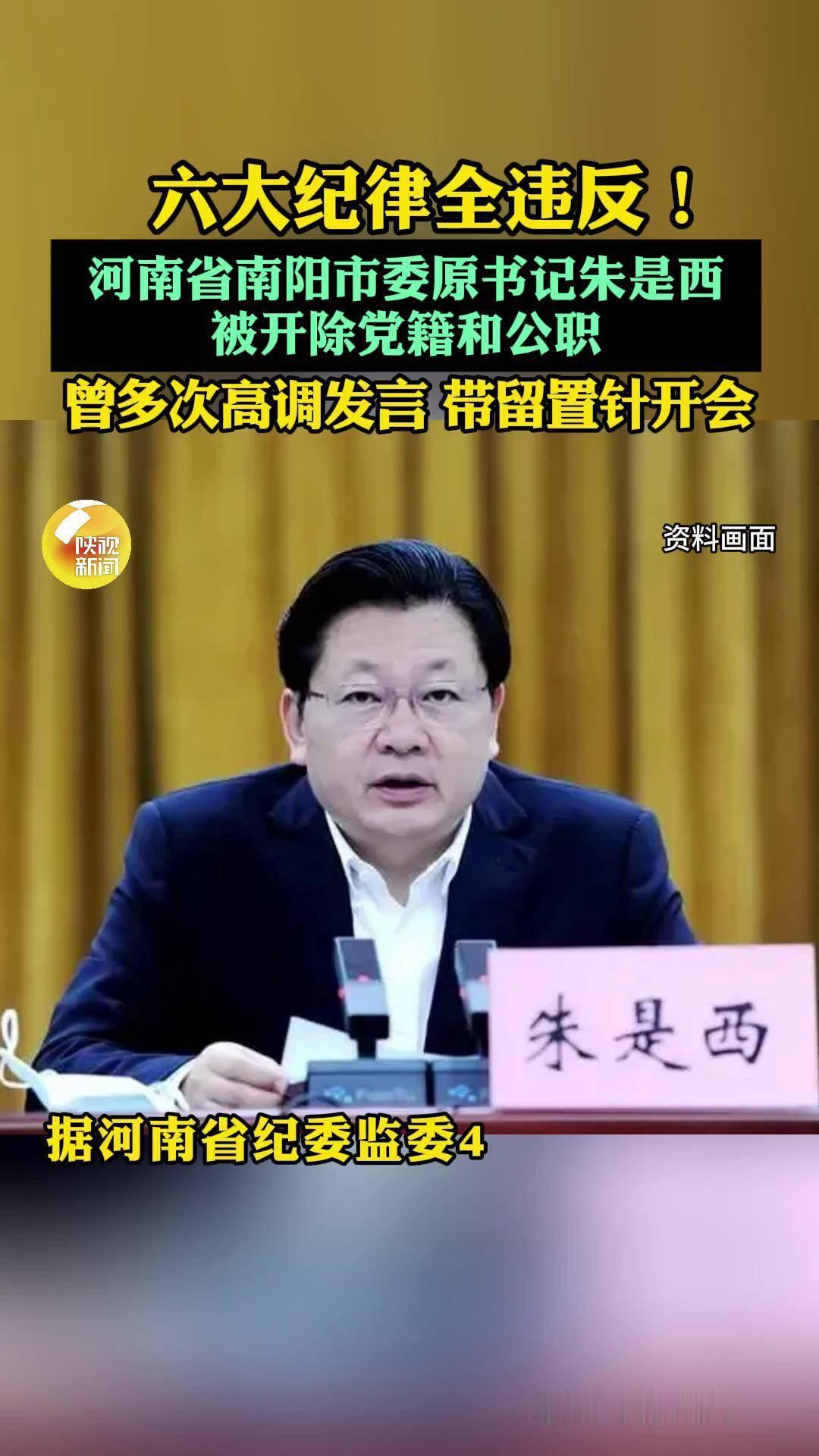 南阳“连续性腐败”的深层病灶与破局之道

据河南省纪委监委及多家权威媒体通报，自