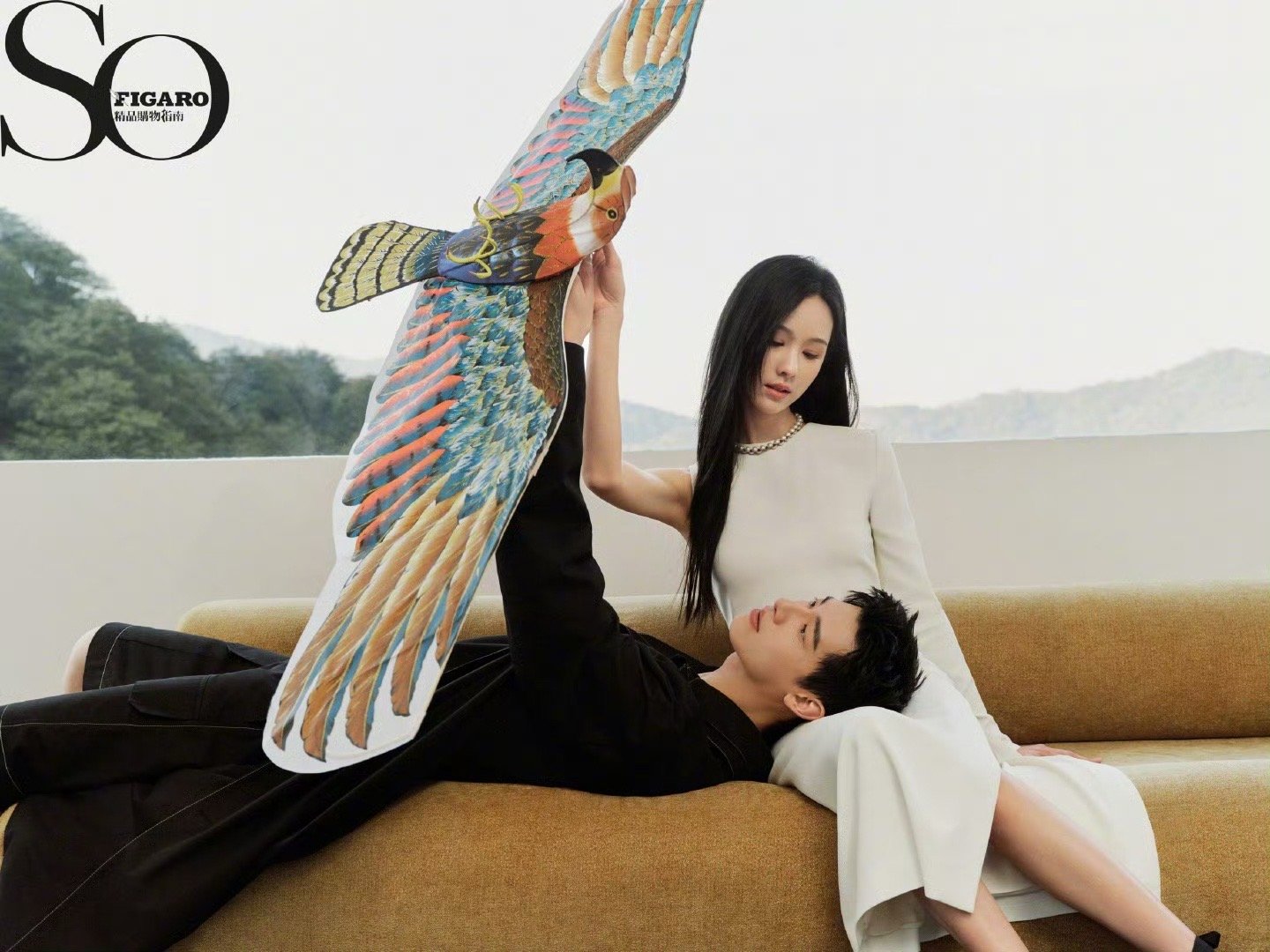 SoFigaro陈都灵辛云来封面  陈都灵辛云来初心大片  被陈都灵和辛云来的封