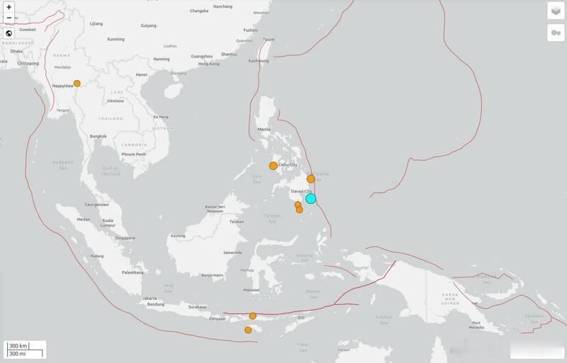 菲律宾南部近海发生6.2级地震 或与此前7.8级强震有关海外新鲜事 据美国地质调