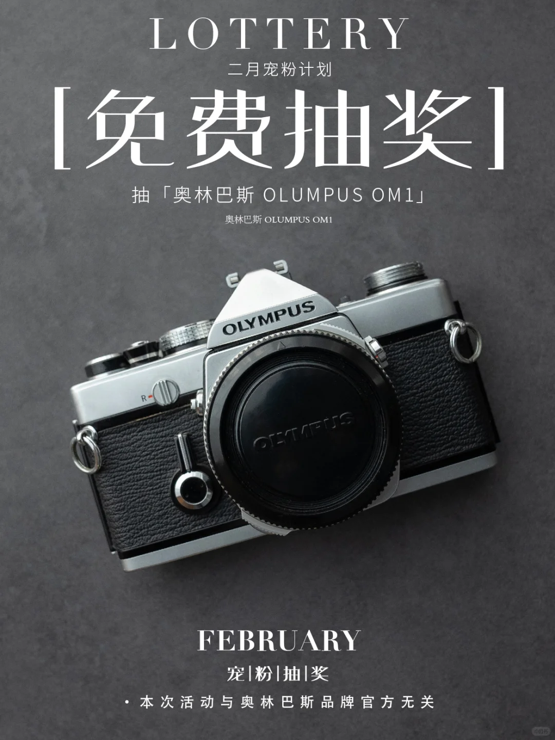 ☑️开工📷抽奖来啦❗抽奥林巴斯单反相机