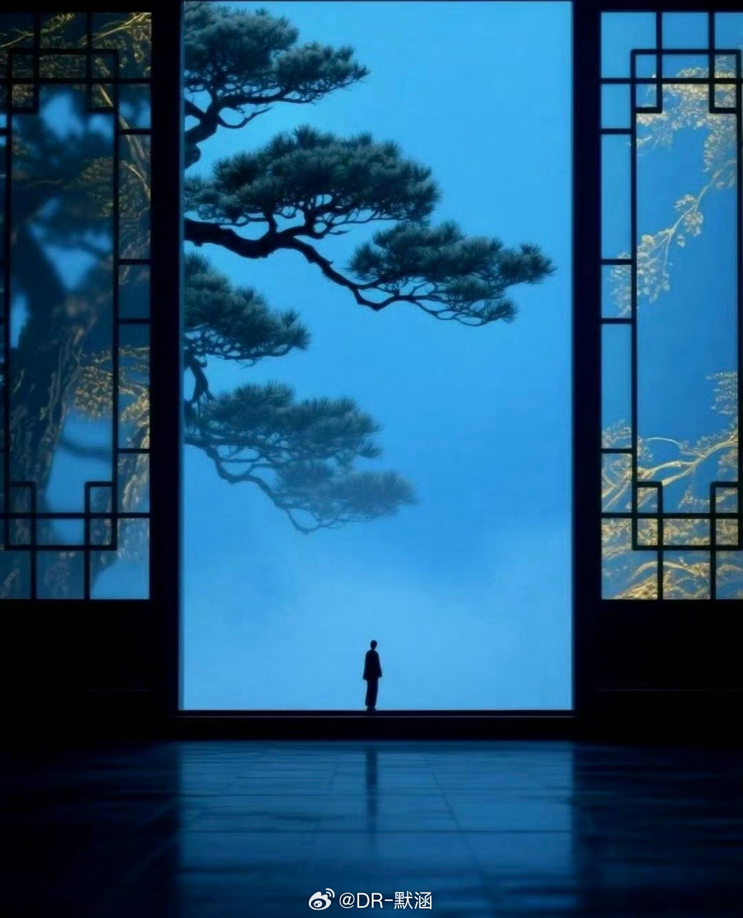 幽人短梦不终宵，起步星河望泬寥。——北守·张耒《末伏日五更小凉》古风传统文化﻿ 