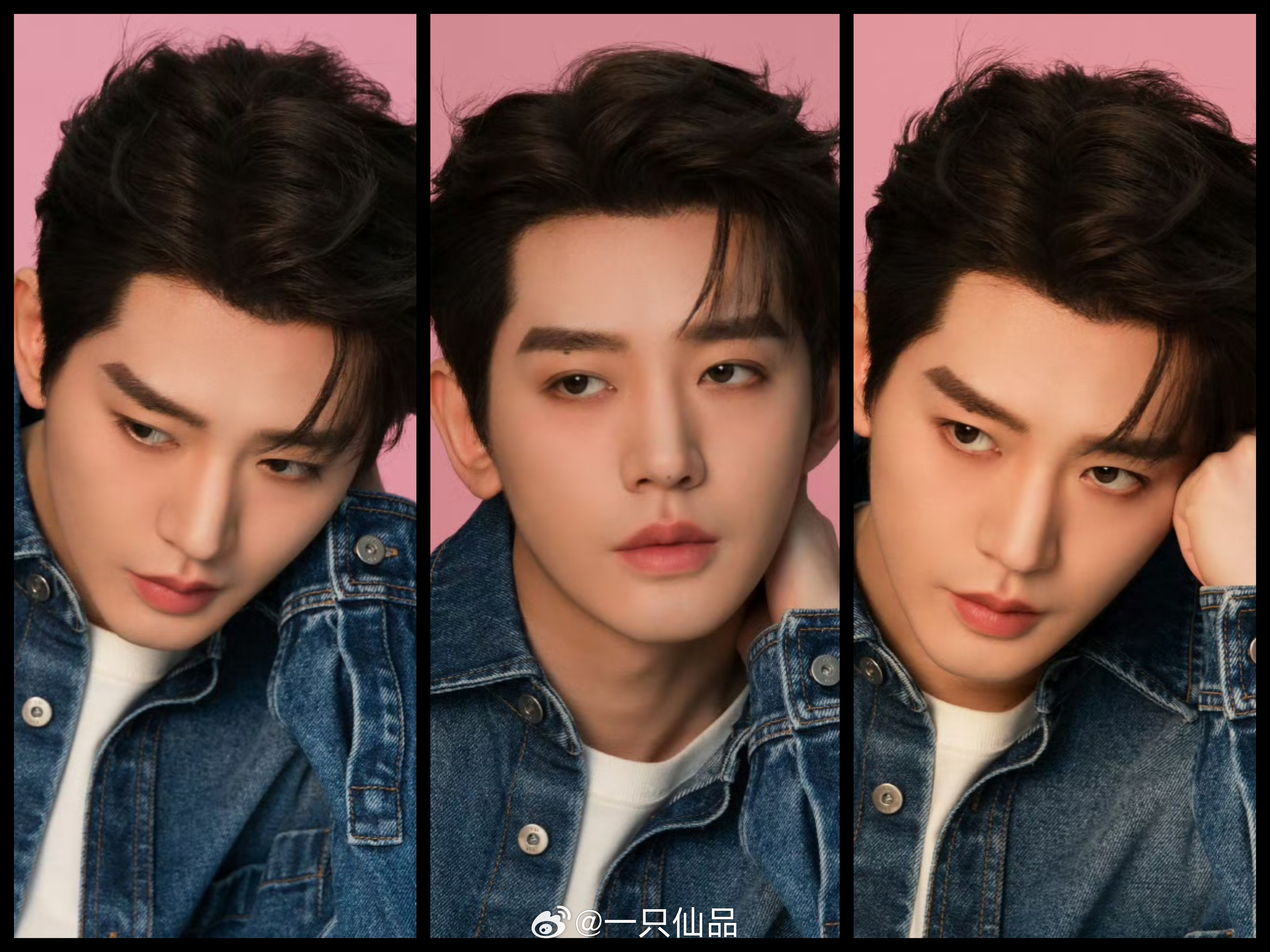 邓为  三折叠怎么折都很帅无论何种角度与姿态都能轻松驾驭，帅得毫不费力邓为春日色