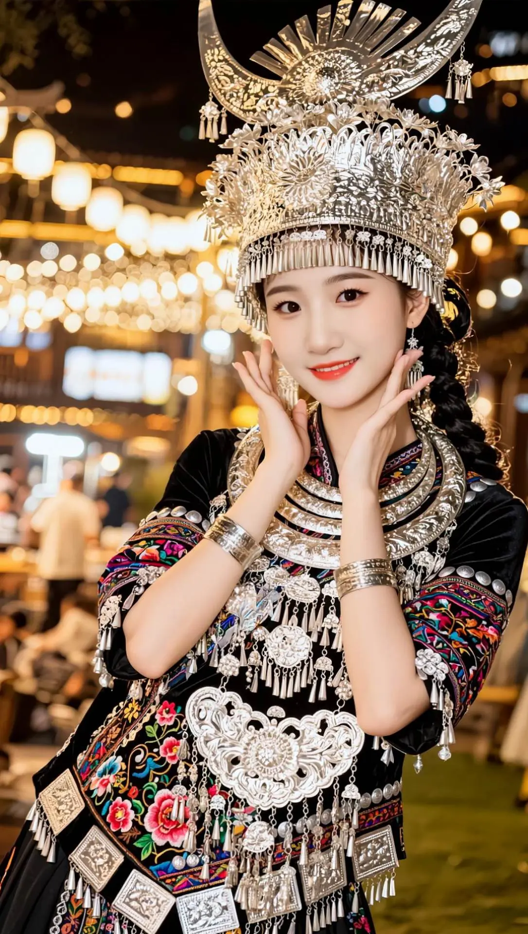 AI苗乡夜写真 随变ai随便玩