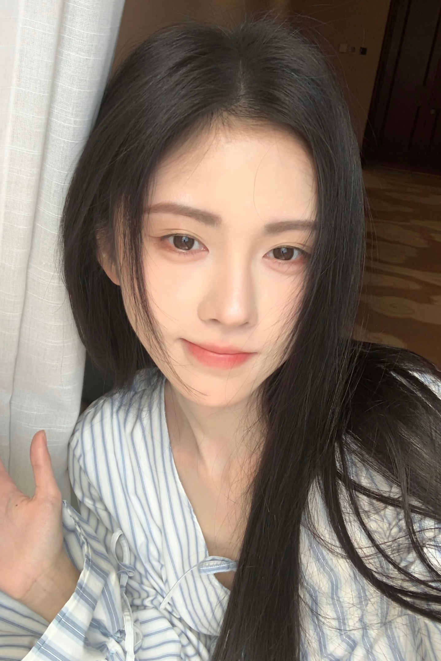 超爱条纹上衣的女孩一枚喔🫨 