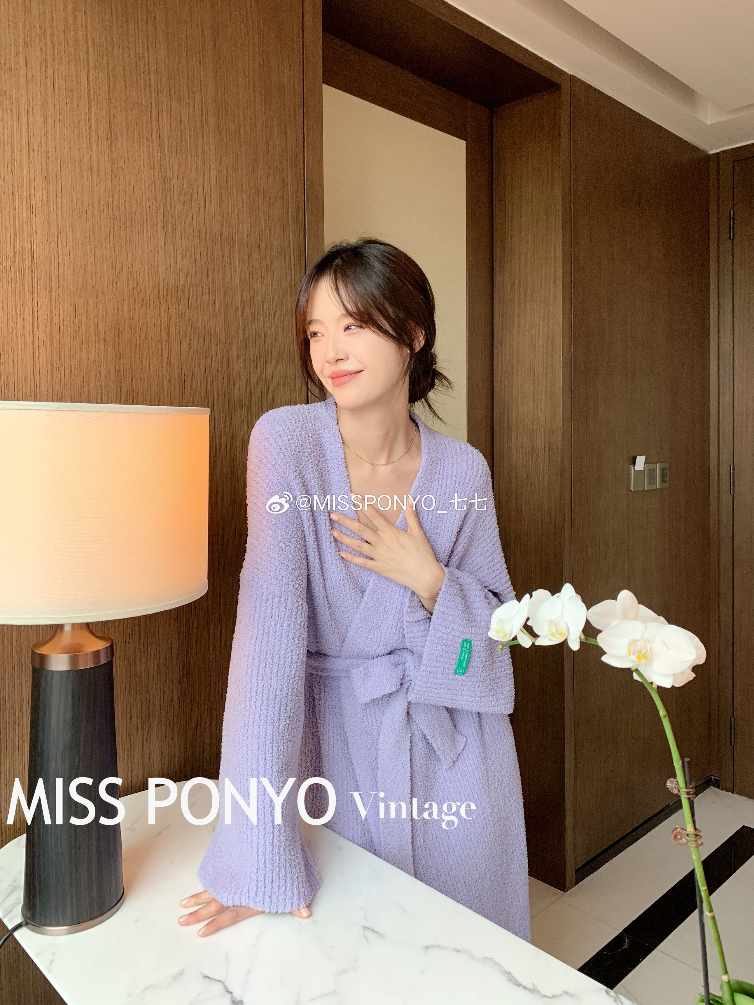 秋日优雅，翩然而至温柔紫色 延续浪漫日常🟣#时尚穿搭##今天穿什么##OOTD