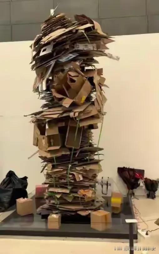 艺术不是自我封闭的小圈子，央美也不是艺术的最高殿堂。当央美毕业生拿出一堆烂纸箱叠