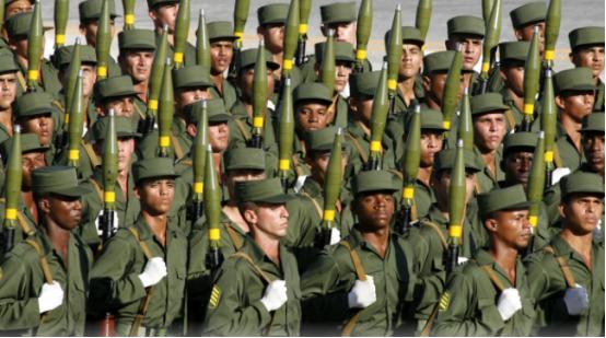 第二个出兵支援俄罗斯的国家出现了？5000名古巴战士在乌克兰参战。当地时间10月