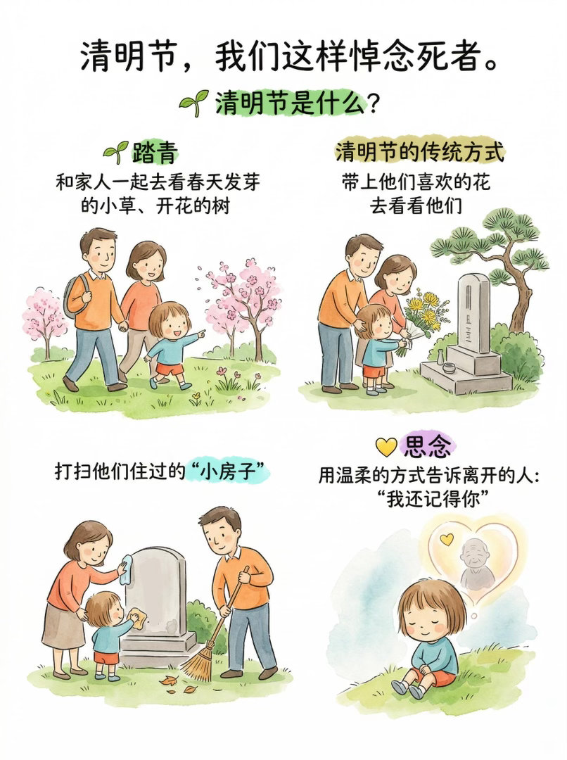 清明节，其实是最好的生命教育课 