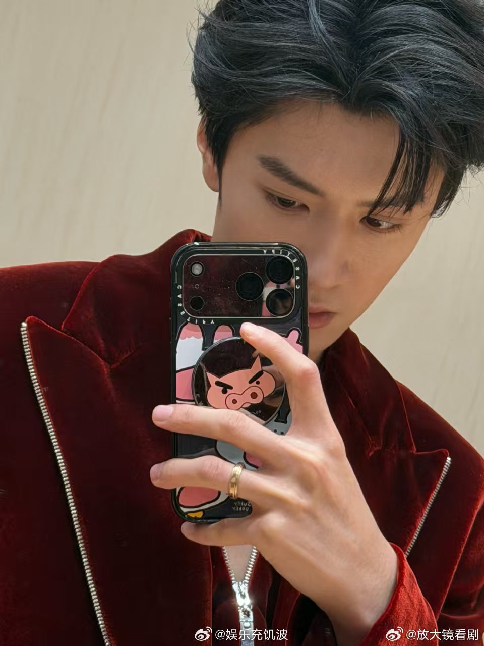 杨迪给陈哲远夸出表情包了你好星期六 最近状态绝了！杨迪一夸陈哲远就笑开花，瘦得超