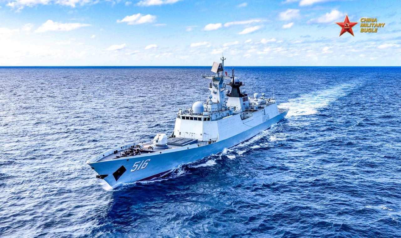 054AG淮淮北舰，世界上最帅的、保有量最大的导弹护卫舰！