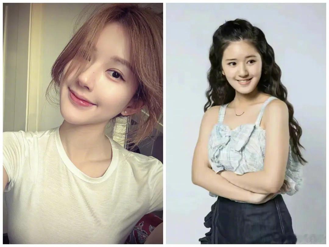 95花早期图与最近图对比赵露思、虞书欣、孟子义、田曦薇、王楚然、卢昱晓、张淼怡、