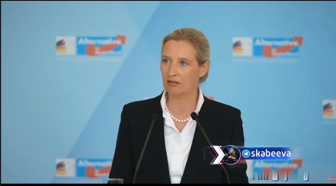 🇩🇪德国理性的公民渴望和平

📢德国选择党（AfD）领导人魏德尔（Weid