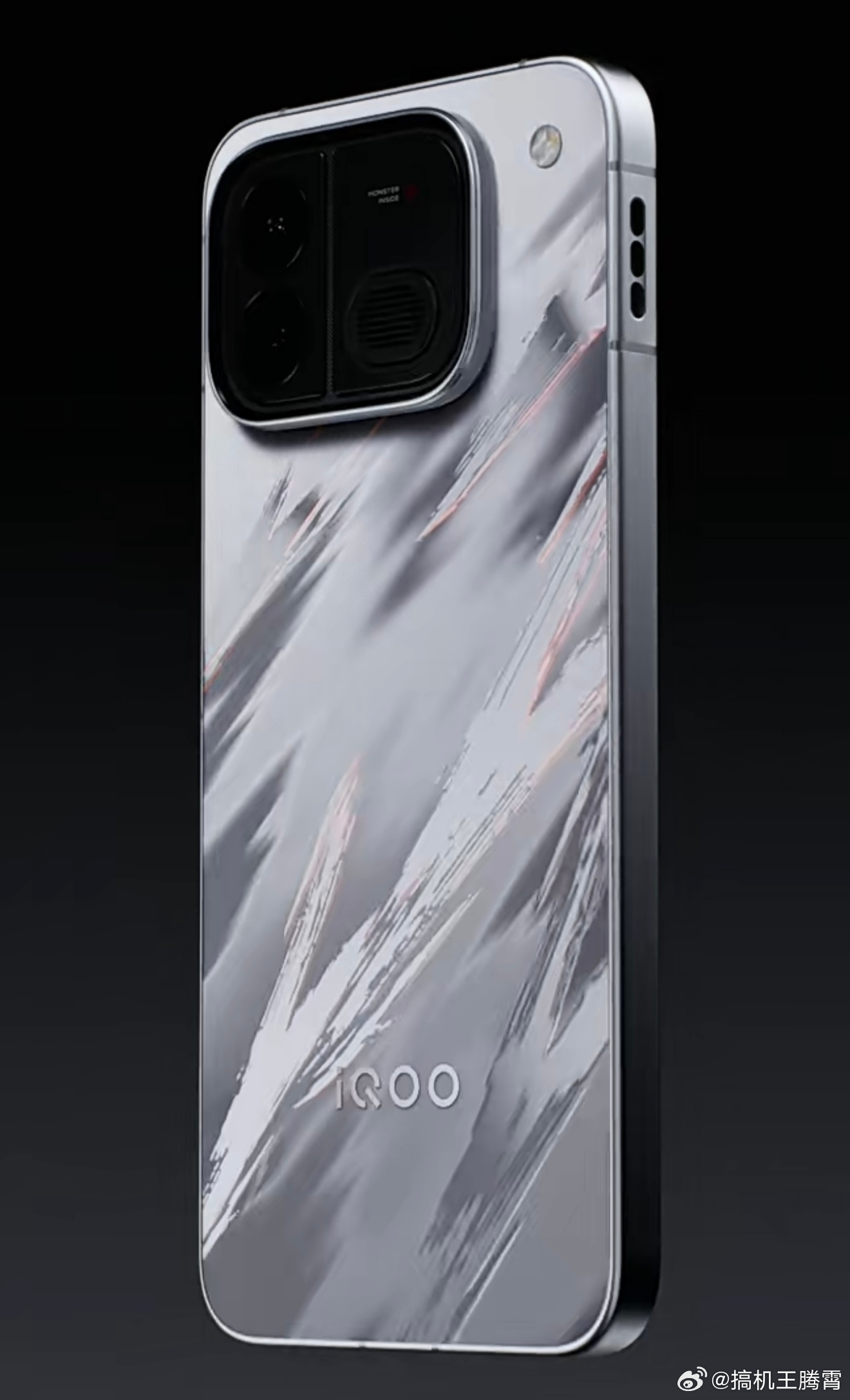 iQOO Neo12外观公布了，争锋、疾影黑和霜刃蓝三个色，矩阵镜组双摄，同样塞