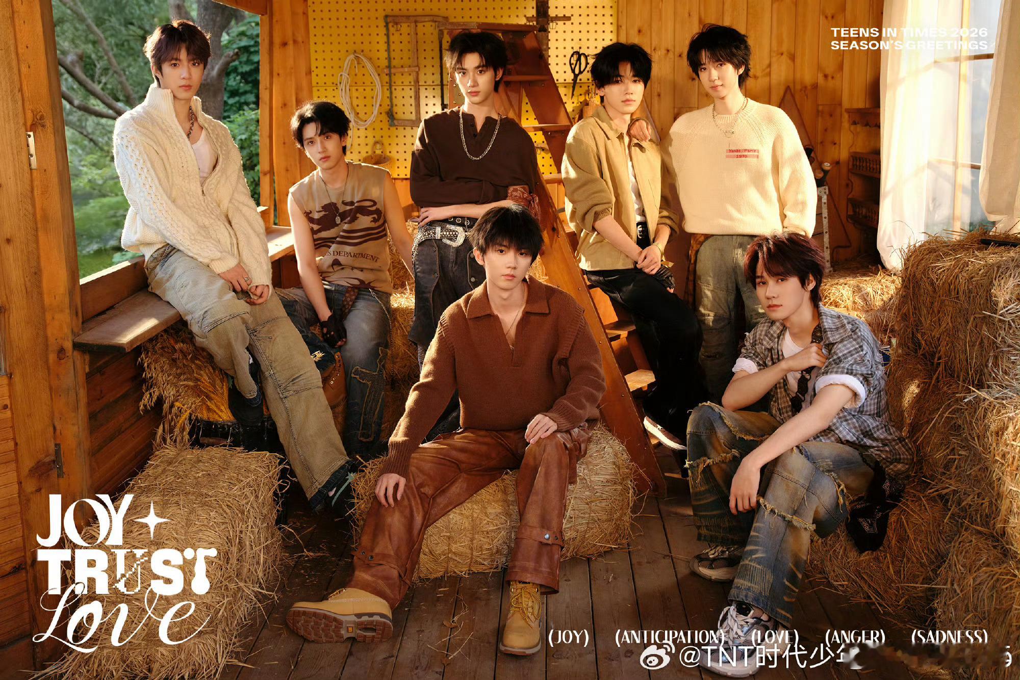 时代少年团2026限定台历花絮照 谁懂啊！“情绪换乘式”台历连花絮照都这么绝！马